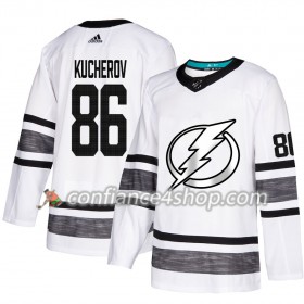 Adidas Maillot de Hockey Tampa Bay Lightning Nikita Kucherov 86 2019 All-Star Blanc Authentic - Homme